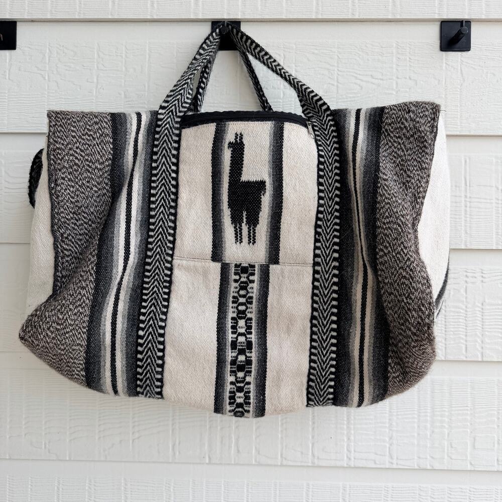 Handmade Peruvian Andean Artisan Weekender Bag